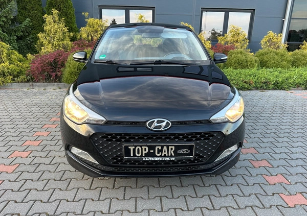 Hyundai i20 cena 32999 przebieg: 138193, rok produkcji 2017 z Warka małe 704